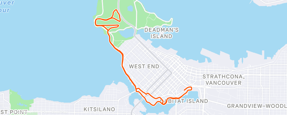 Карта физической активности (Out and About)