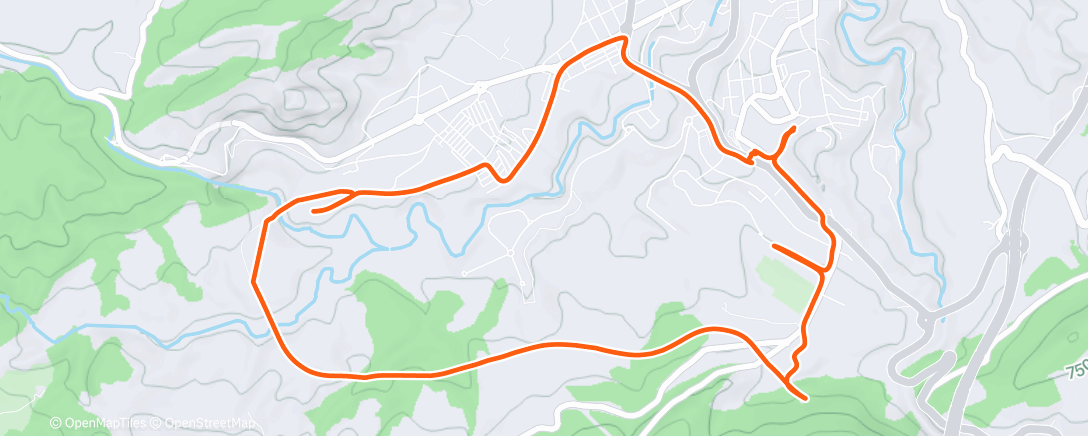 Map of the activity, The loop