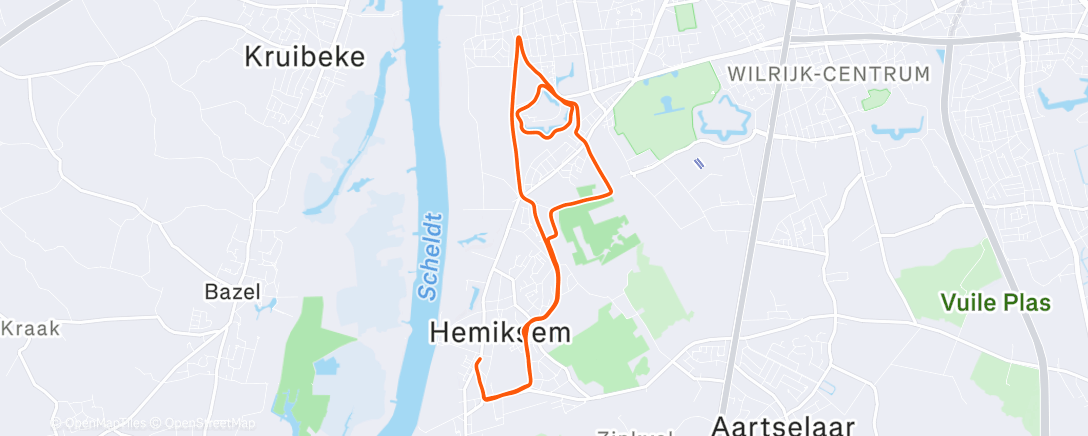 Map of the activity, Trenara LSD