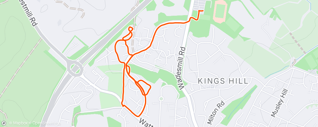 Map of the activity, CD