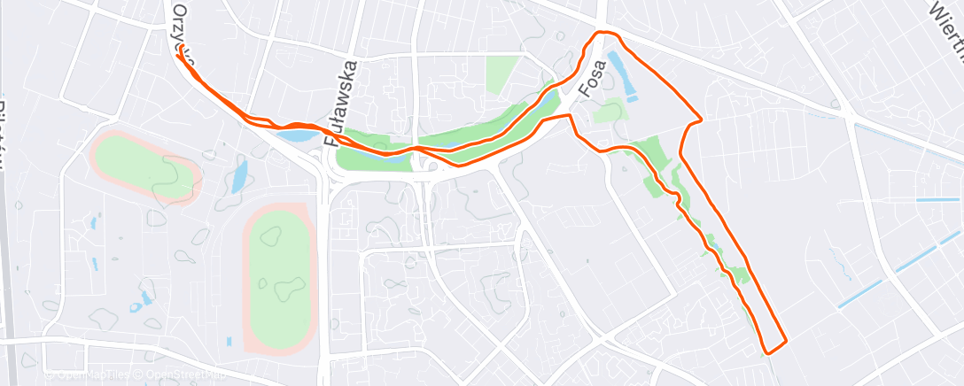 Map of the activity, Z2 prawie bez dryfu tętna - jedziemy!