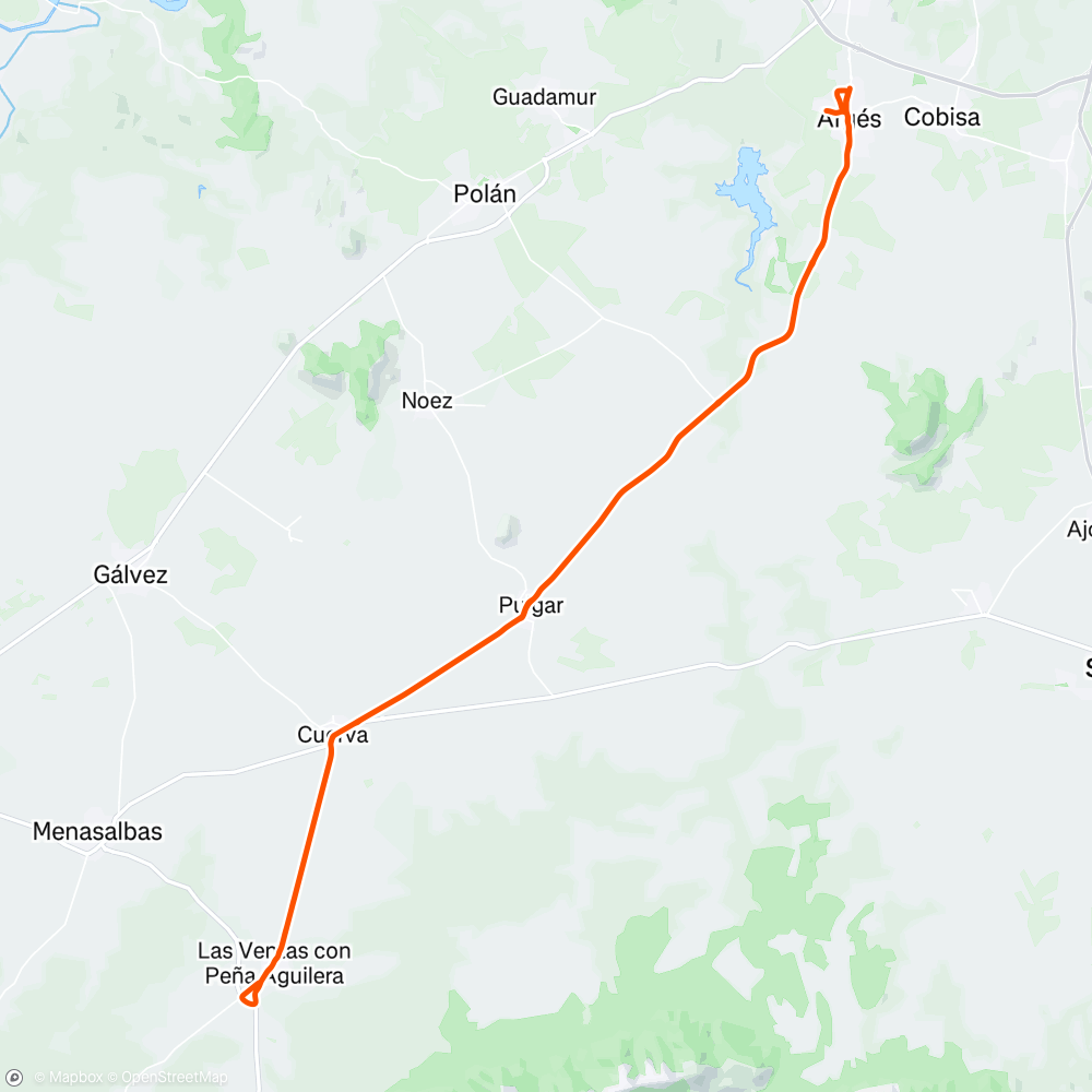 Map of the activity