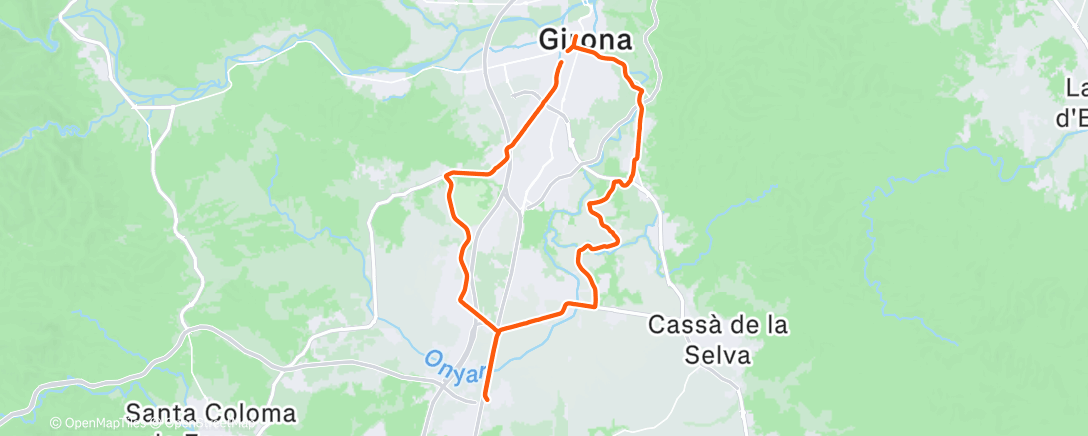 アクティビティ「Day For It」の地図