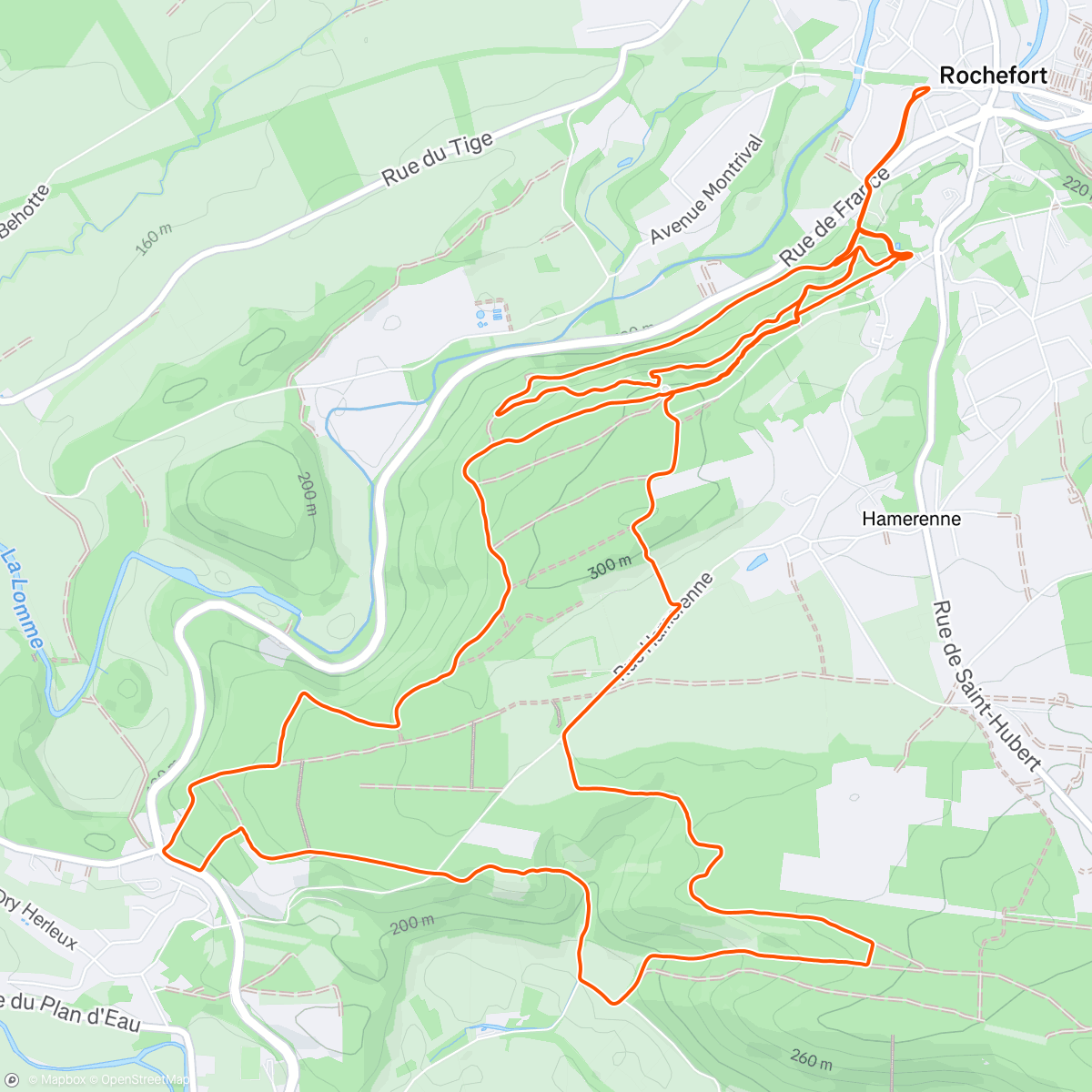 Map of the activity, 171/25: dans le froid, mais belle météo ☺️