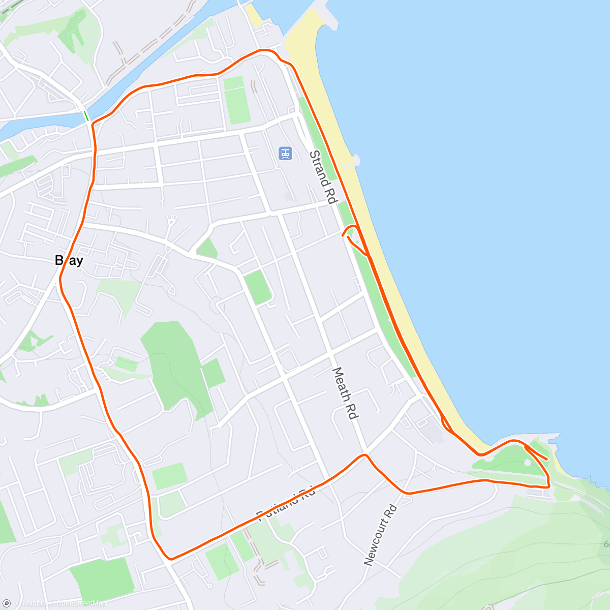 Карта физической активности (Bray 🇮🇪)