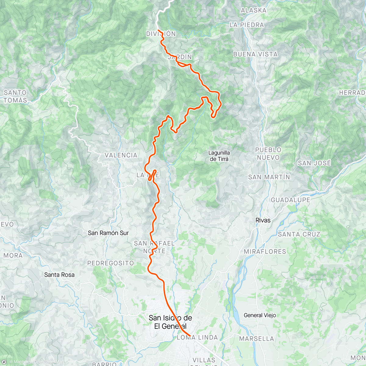 Map of the activity, Division