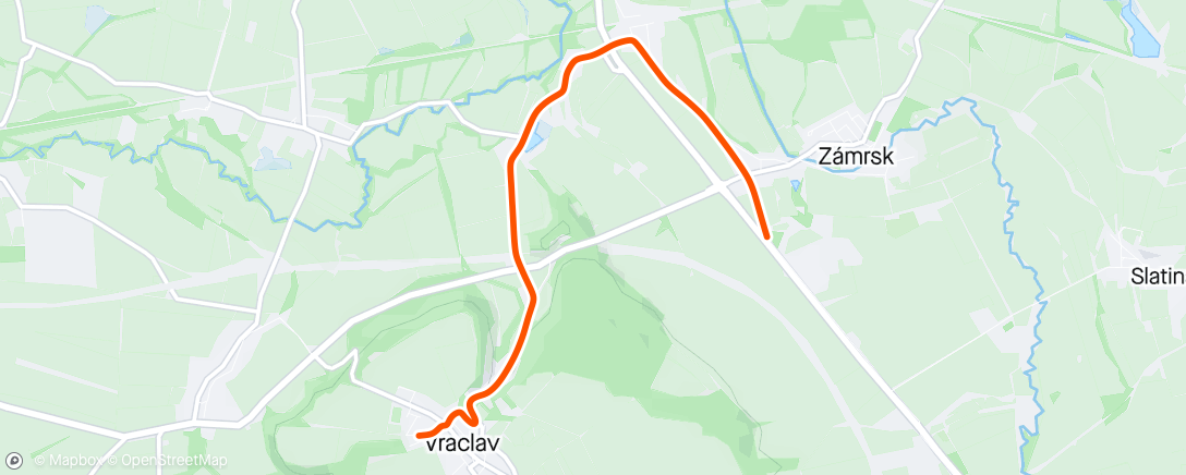 Map of the activity, Kolbenka