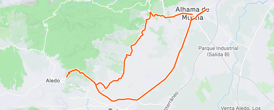 Mapa de la actividad (On off)