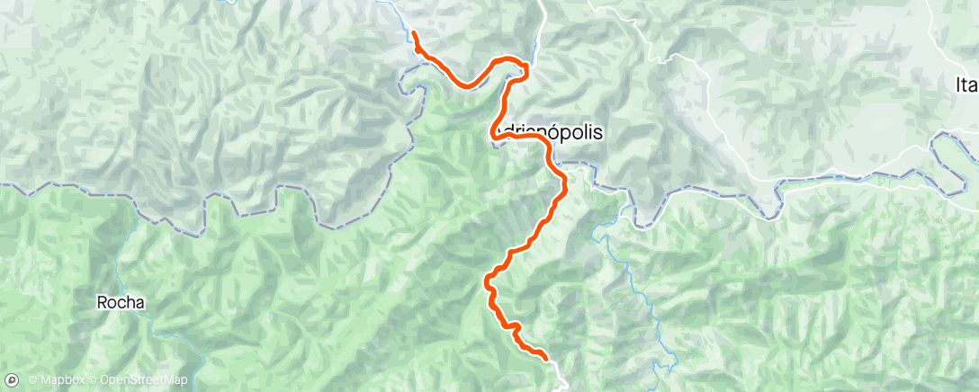 Map of the activity, Intervalado ⛰️🚴🏾
