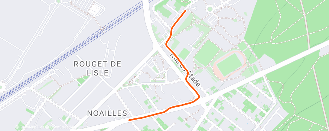 Map of the activity, Run - Go nat, en short, yavait que ça qui traînait 🤣