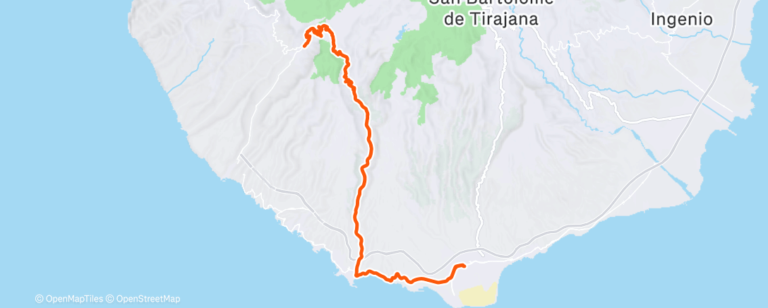 Map of the activity, Yearly test day 🙃🏝️