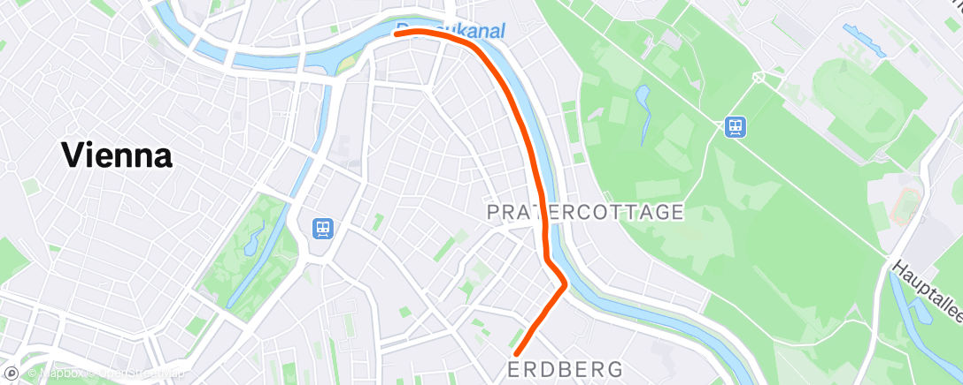 Map of the activity, Afternoon Ride