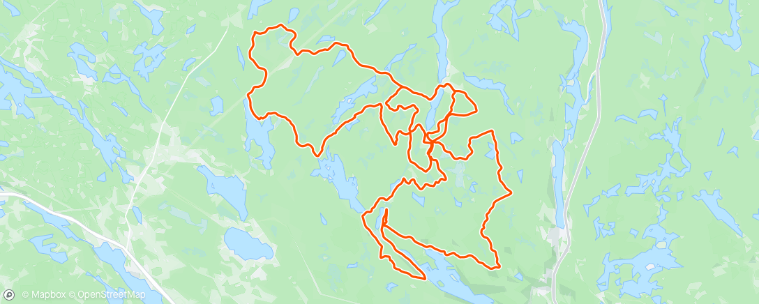 Map of the activity, Kolmårdsbiken 😍