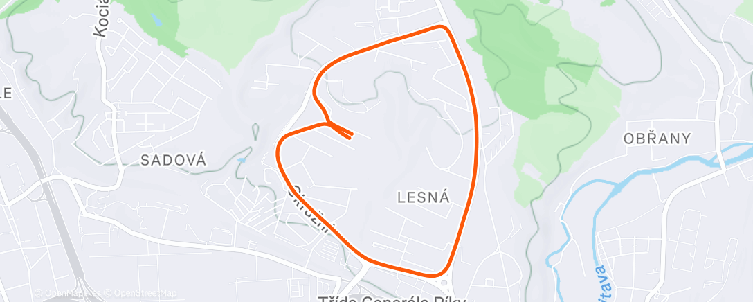 Карта физической активности (vyvětrat se)