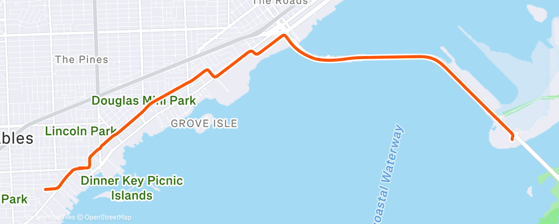 Карта физической активности (Sortie vélo le midi)