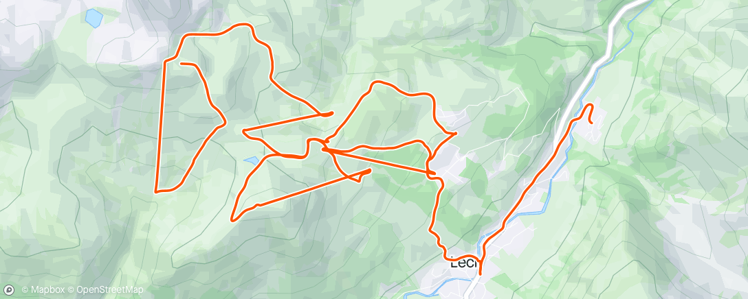 Map of the activity, Lech-Zürs 2023/24 - Ski #103