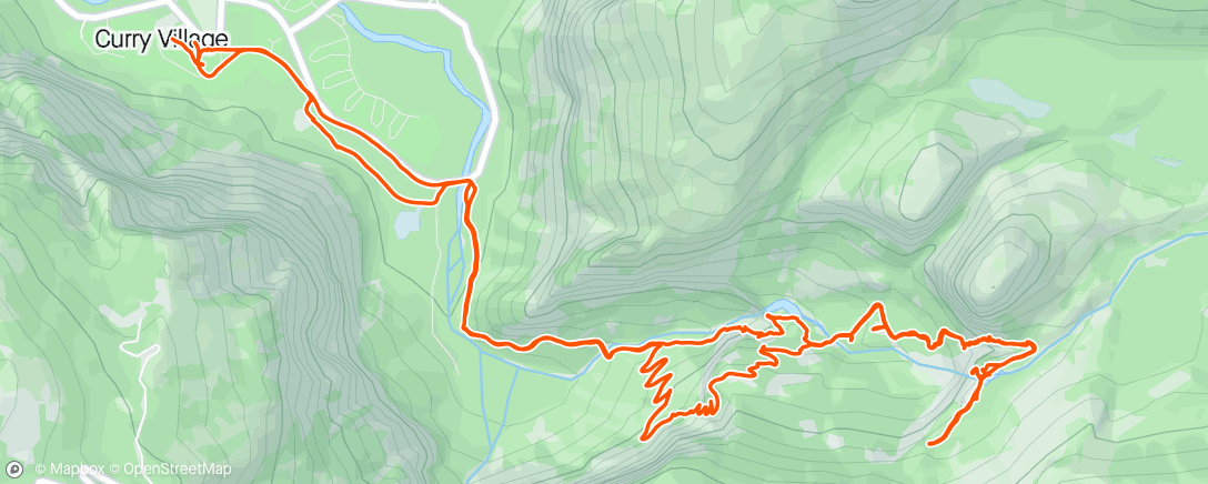 Map of the activity, More Yosemite Magic