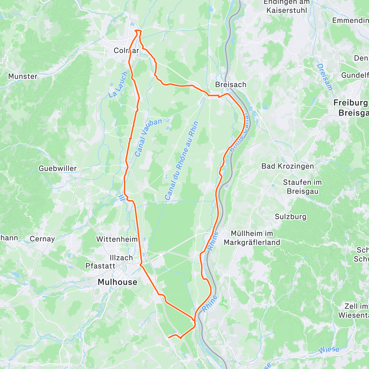 Carte de l'activité En coursier celle-ci ❄️