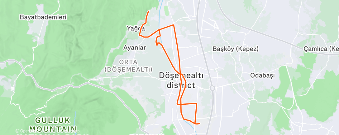 Map of the activity, Lay lay lom