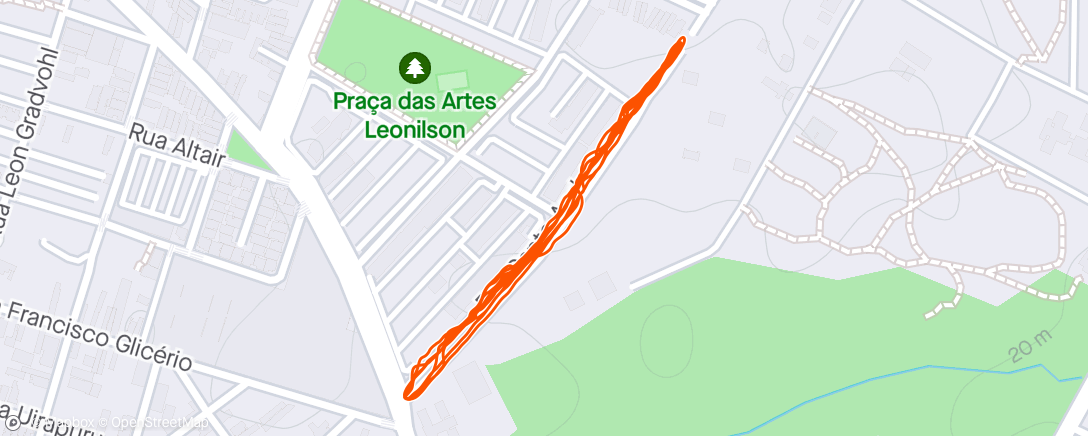 Map of the activity, Bom dia