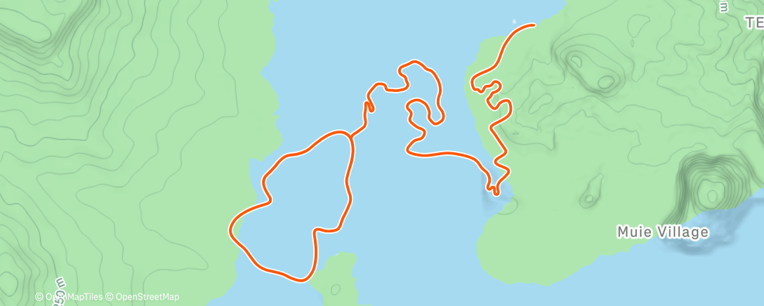 Map of the activity, Zwift - Power Punches in Watopia