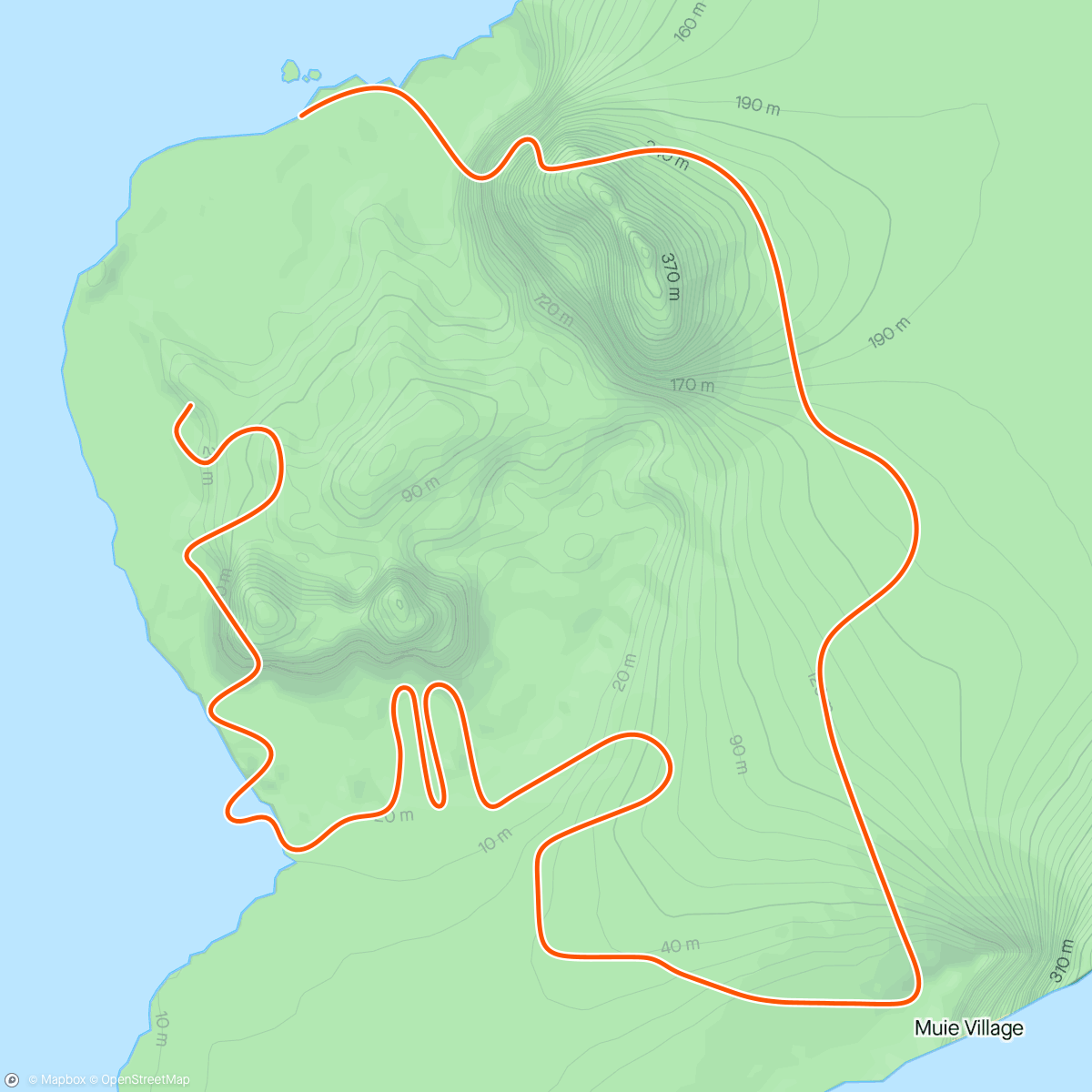 Map of the activity, Zwift - Performance in Watopia