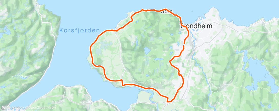 Map of the activity, Byneset 😎☀️