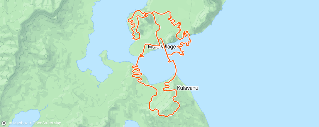 Mapa da atividade, Zwift - Climber's Gambit in Watopia