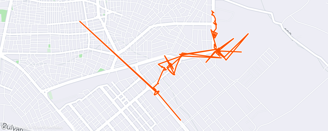 Kaart van de activiteit “Evening Ride”