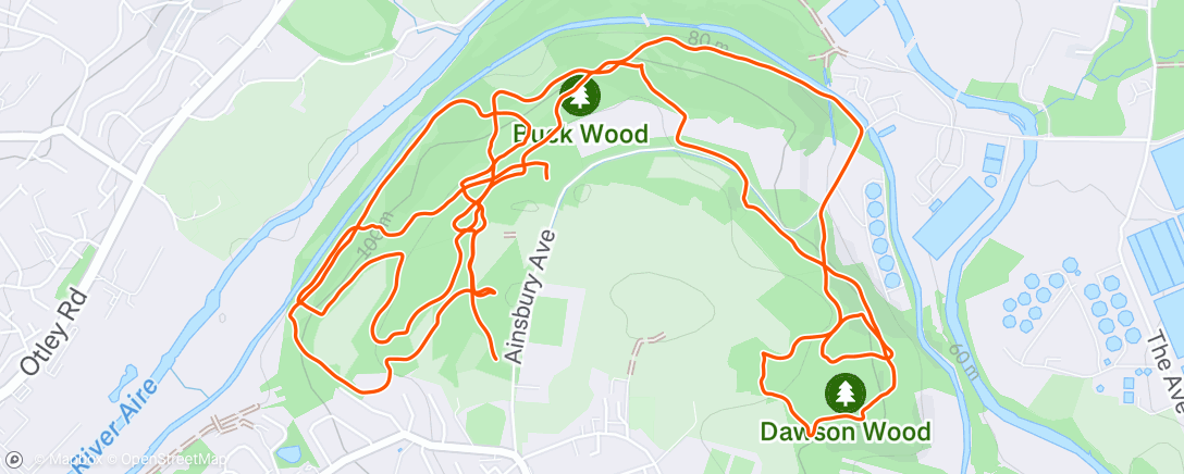 Carte de l'activité Buck Wood Regional Event