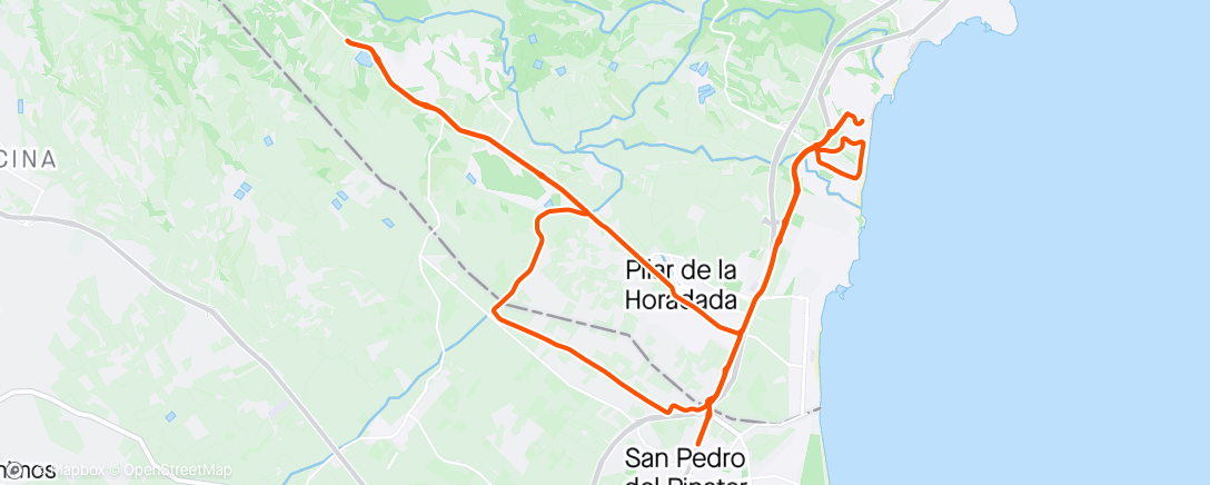 Map of the activity, Encendiendo las farolas