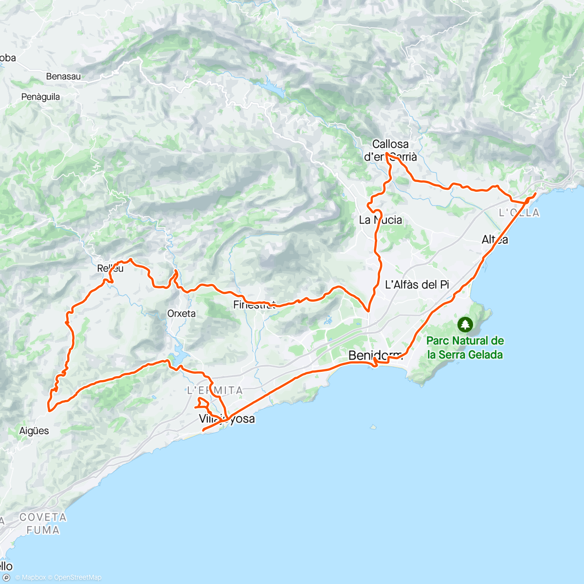 Map of the activity, Nice ride with a kind of climber legs 👍🌥🚴‍♂️