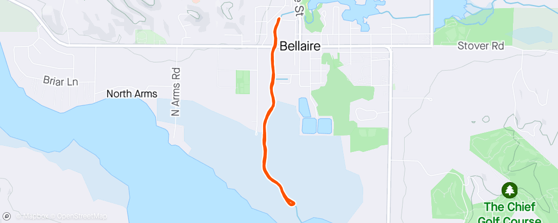 Karte der Aktivität „Bellaire C1 race”