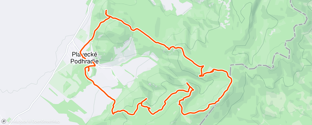 Map of the activity, Podroštúnske zákutíčka