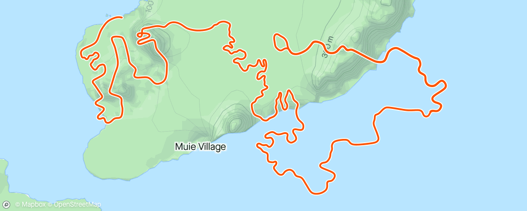 Mapa da atividade, Zwift - Loop de Loop in Watopia