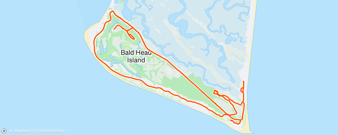 Map of the activity, Morning Ride