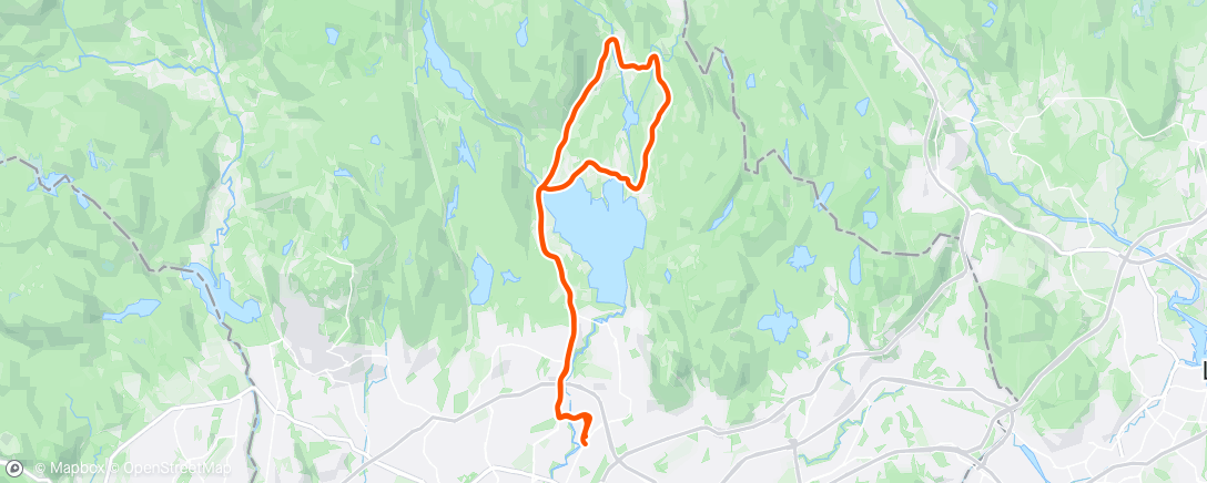 Карта физической активности (Maridalen Runde)