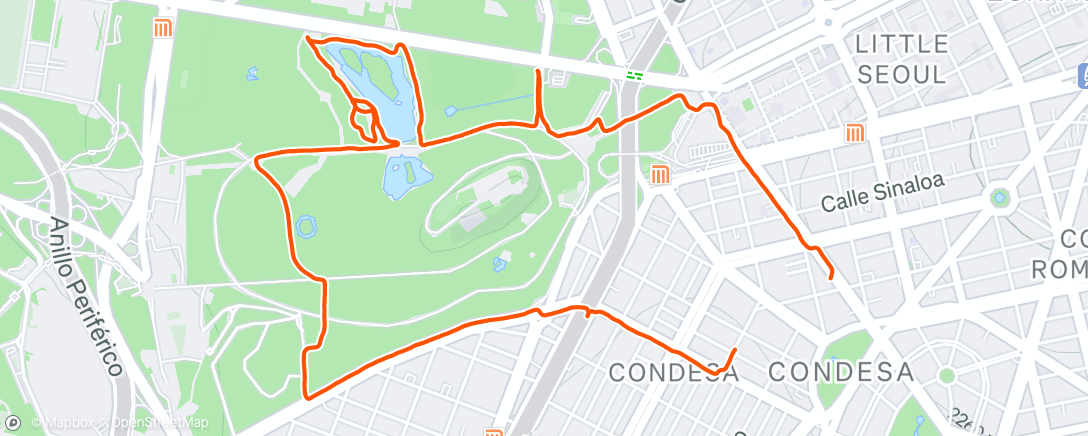 Map of the activity, big woofer