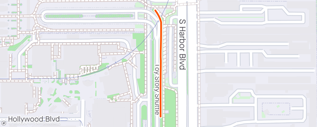 Mapa de la actividad, Morning Walk