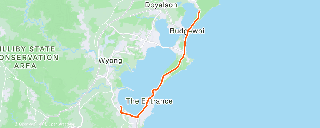 Карта физической активности (Ride)