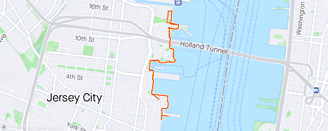 Map of the activity, Lunch run 🏃‍♂️
