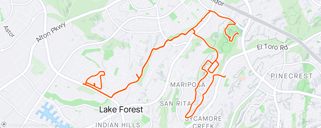 Map of the activity, Just feels good to ride the bike 🥰