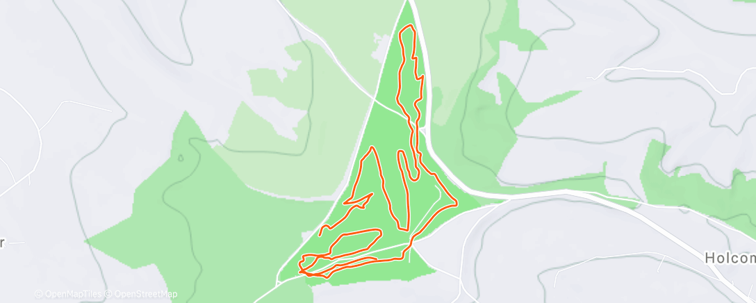 Mapa de la actividad (Afternoon Golf)