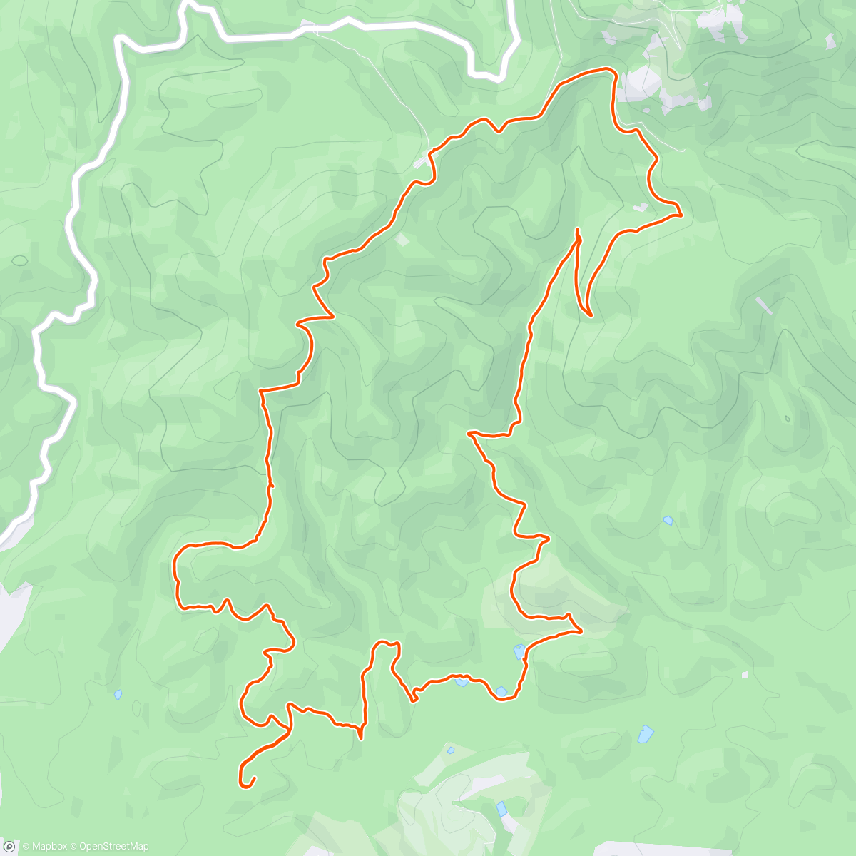 Map of the activity, Esterel / Colle Douce - Malpey