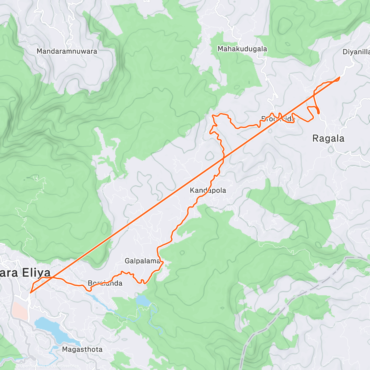 Map of the activity, ROUVY + best spectator 😍