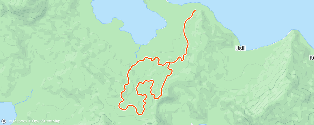 Map of the activity, Zwift - 02. Endurance Escalator [Lite] in Watopia