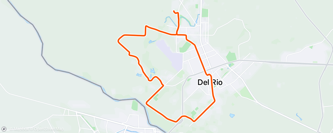 Map of the activity, Morning Ride