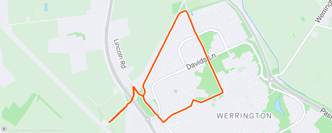 Map of the activity, Morning Run - been a busy minute! Good sesh tho!! 🔥👌🏽🙏🏽🏃🏽‍♂️
