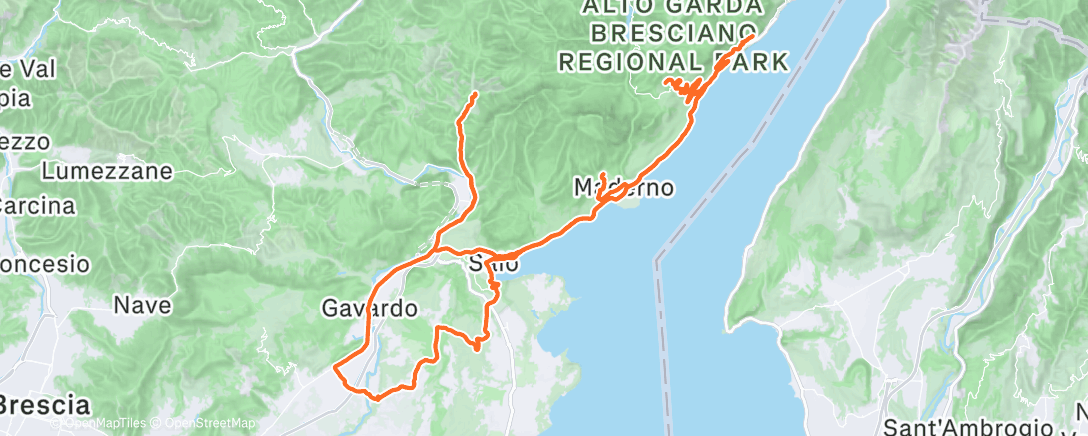 Map of the activity, 4H 20’ con i primi lavoretti in soglia
