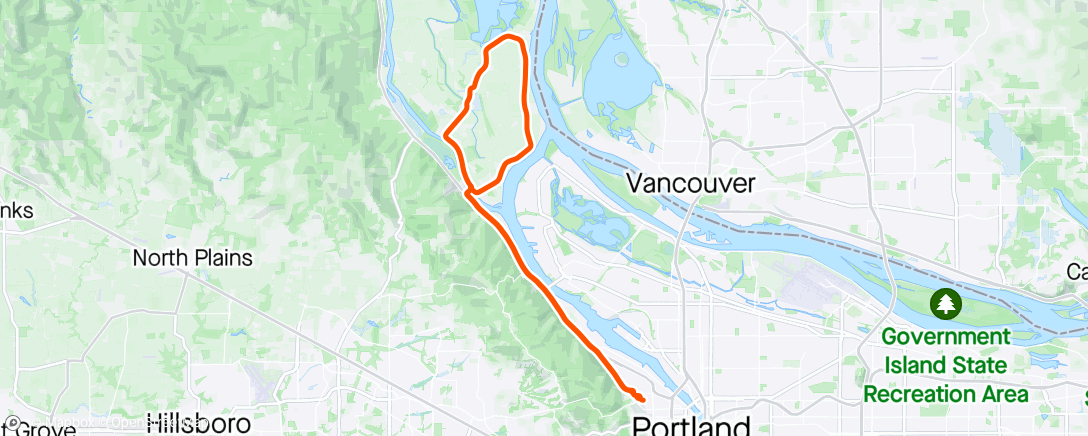 Map of the activity, Easter Sundae
